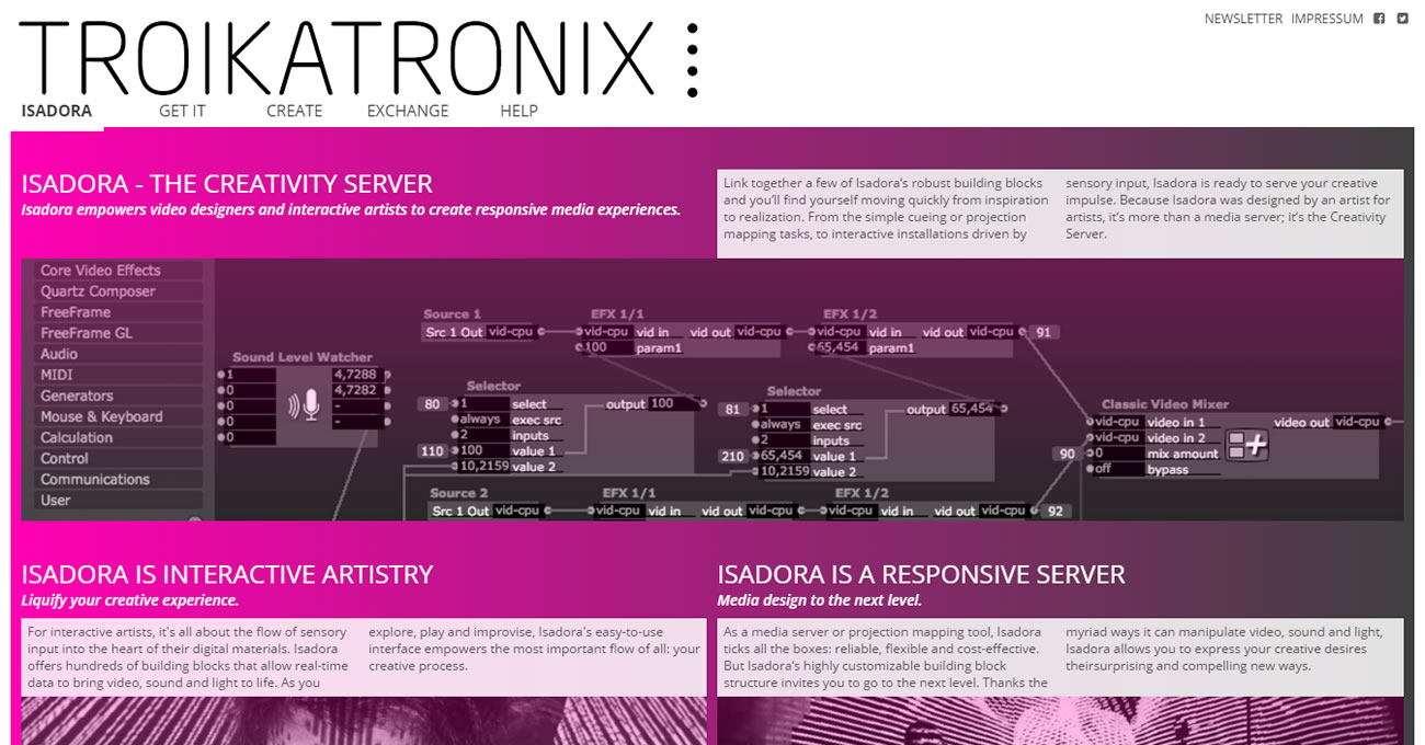 troikatronix isadora 2.5 system requirements